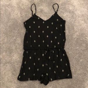 Black romper - size M